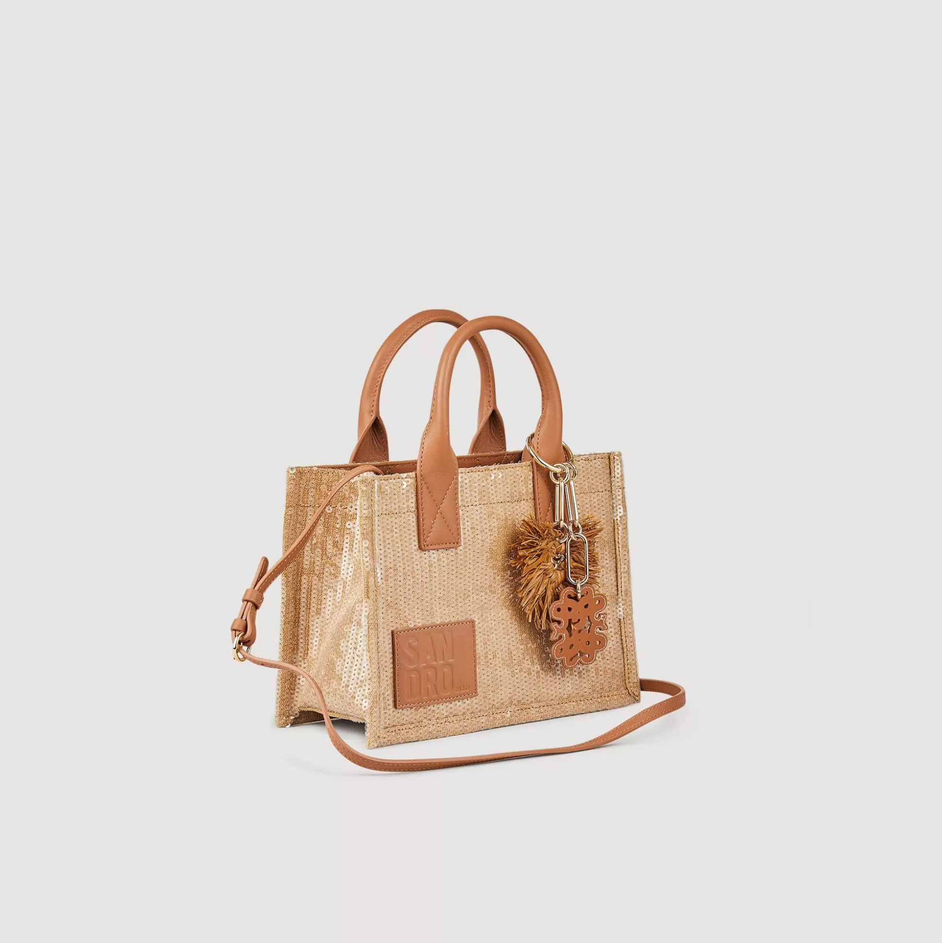 Mujer Sandro Paris Minibolsos<Bolso Pequeno Kasbah Con Lentejuelas