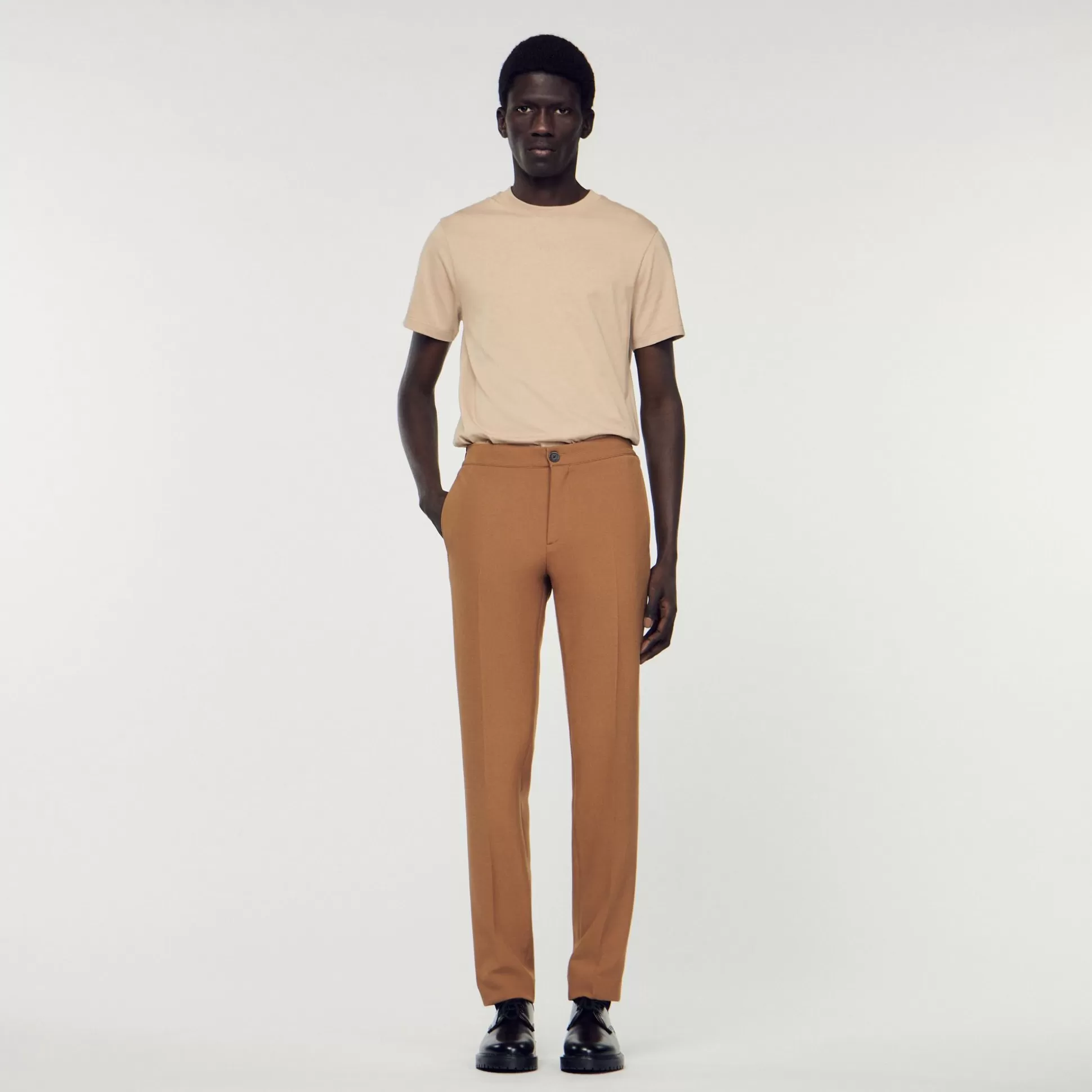 Hombre Sandro Paris Pantalones & Bermudas<Pantalon De Punto