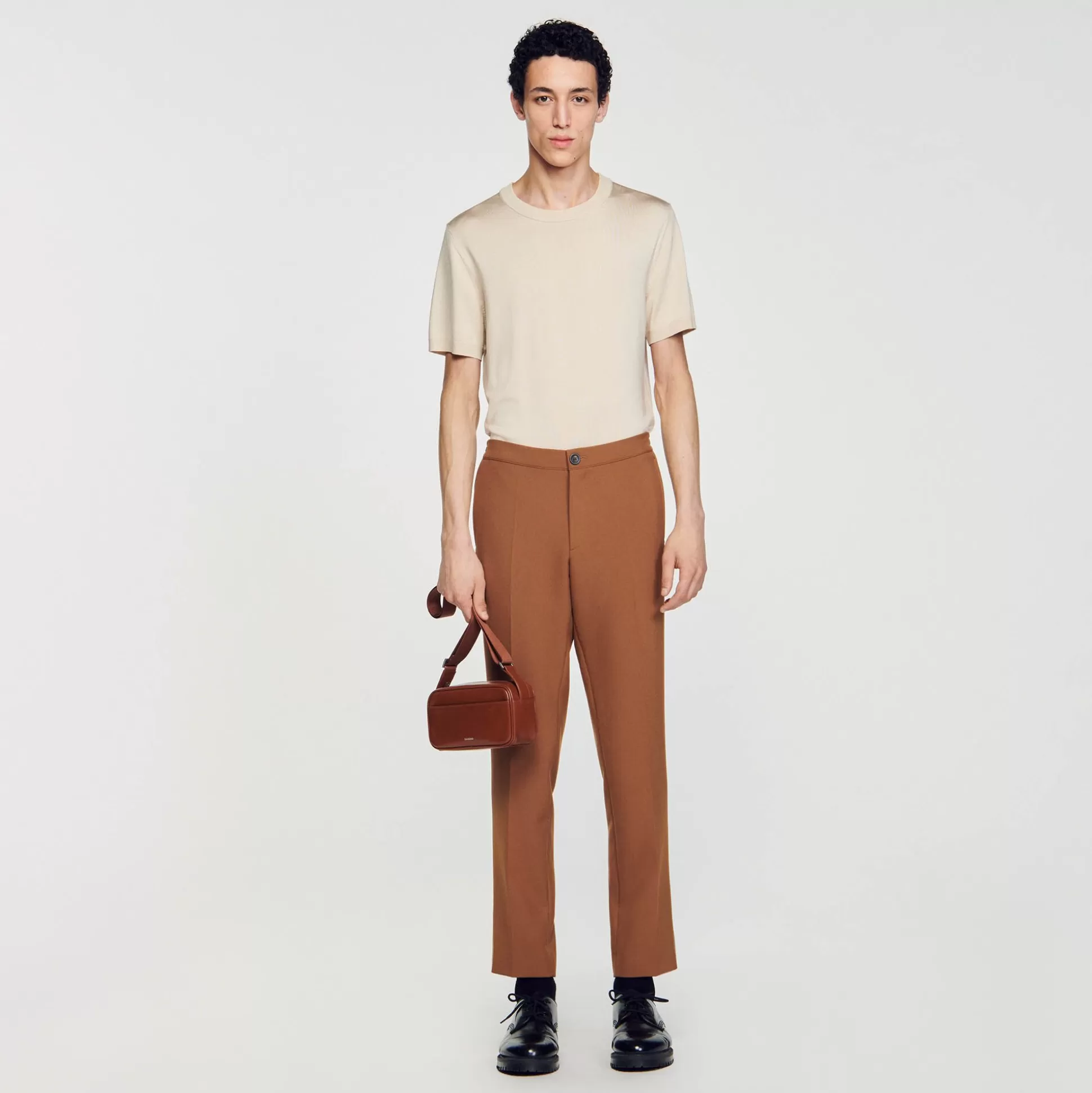 Hombre Sandro Paris Pantalones & Bermudas<Pantalon De Punto