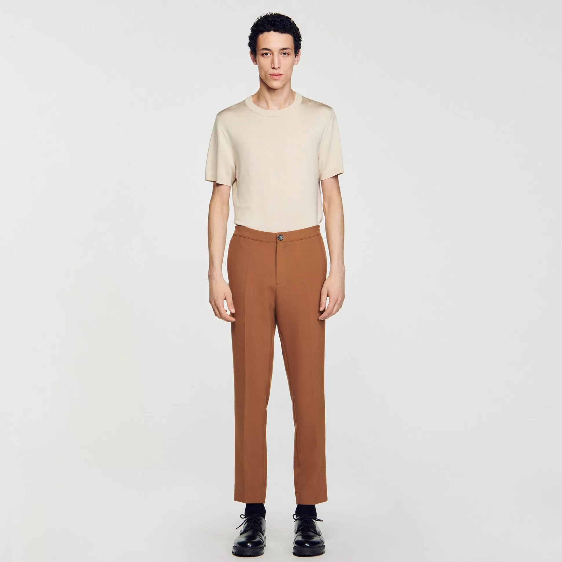 Hombre Sandro Paris Pantalones & Bermudas<Pantalon De Punto