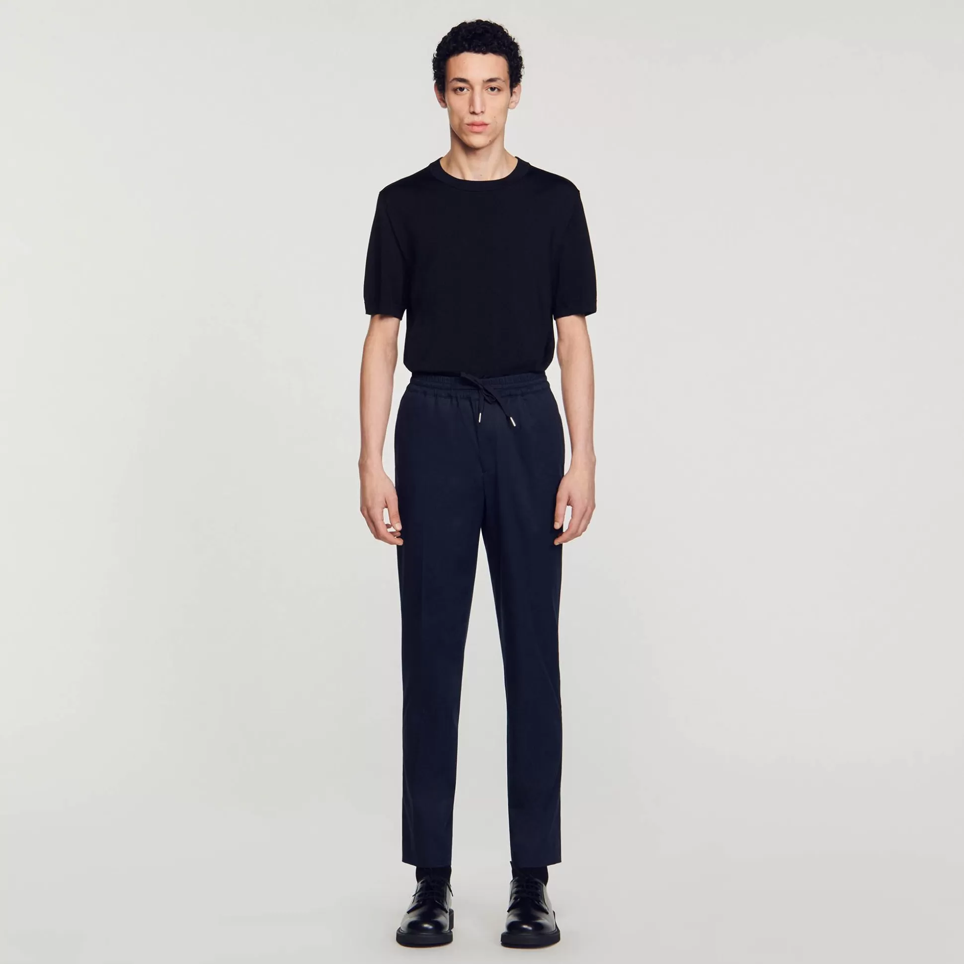 Hombre Sandro Paris Pantalones & Bermudas<Pantalon Recto Elastico